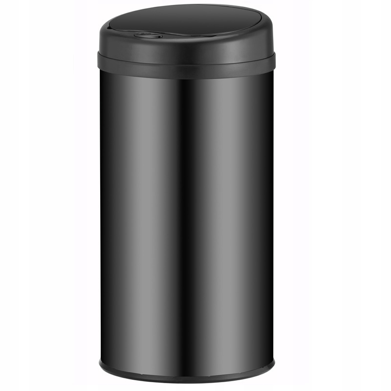 Automatyczny Bezdotykowy Kosz Na Śmieci Czarny 42L