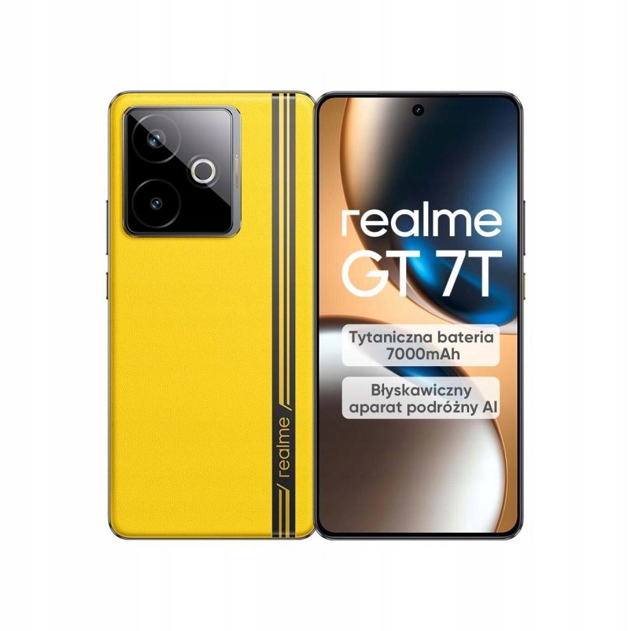 Smartfón realme Gt 7T 12/512GB 5G Oled Nfc Dual Sim Žltý Racing Yellow