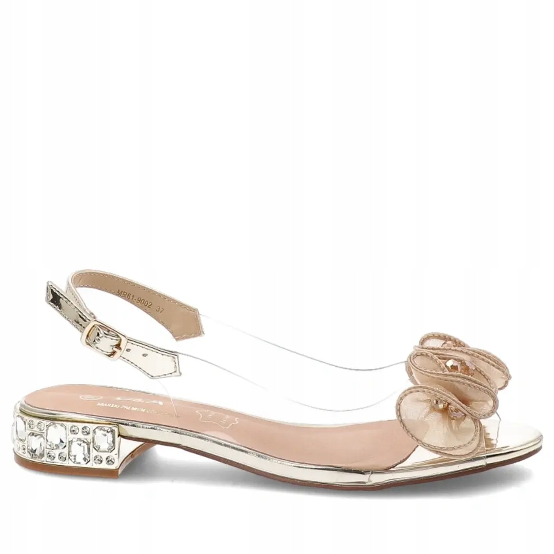 Dámské sandály S.Barski MR61-9002 zlaté 40, zlaté