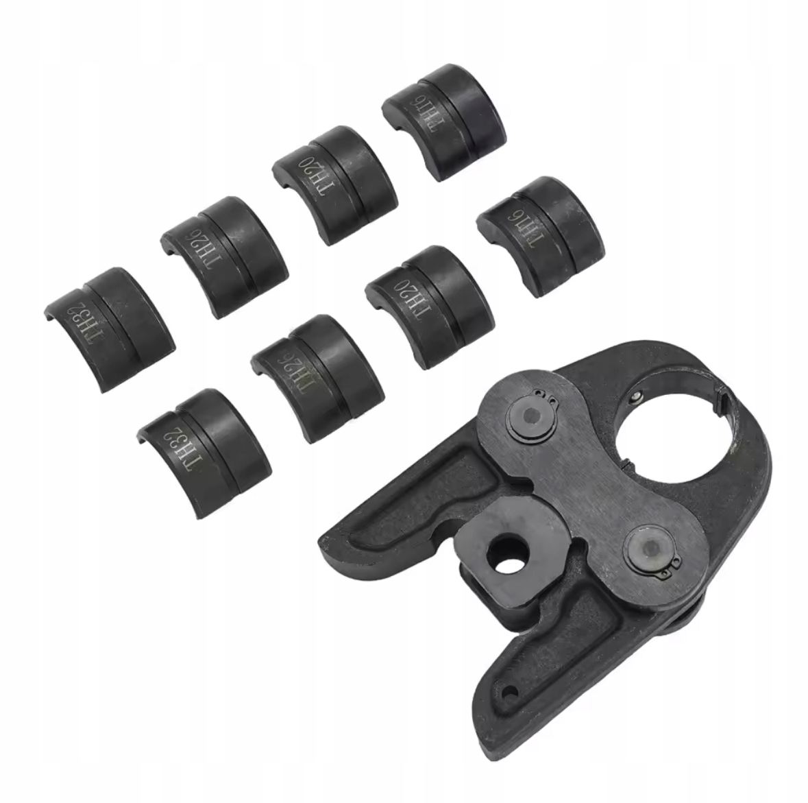 Upínací čelisti pro krimpovač trubek Pex Přítlačné formy TH16-20-26-32