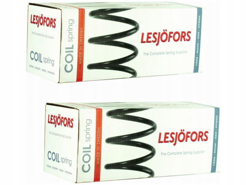 2× lesjofors 4292533 пружина