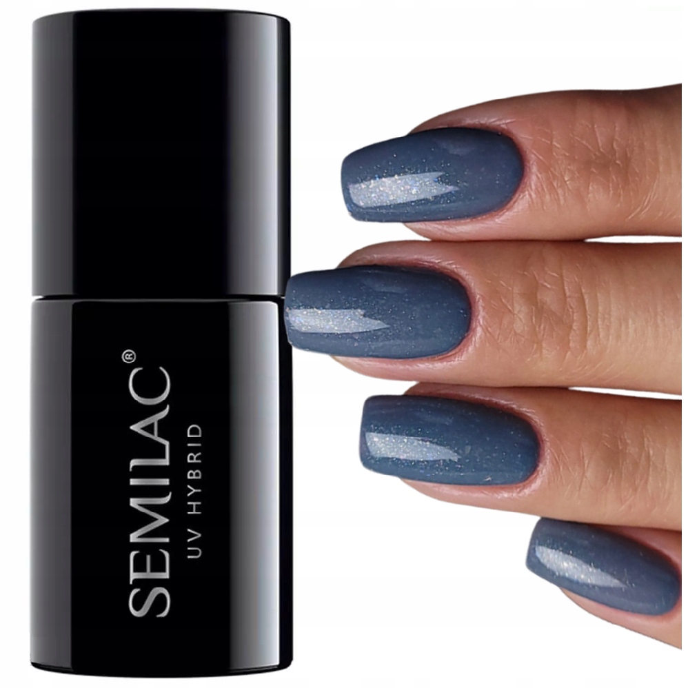 

Semilac 324 Sea Blue Shimmer Lakier hybrydowy 7ml