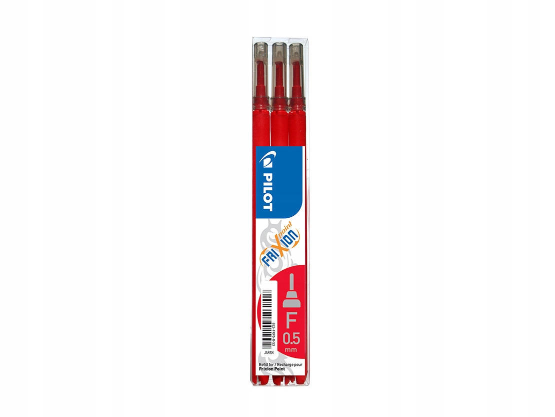 

Wkłady Pilot Frixion 0,5 (3 sztuki) czerwone