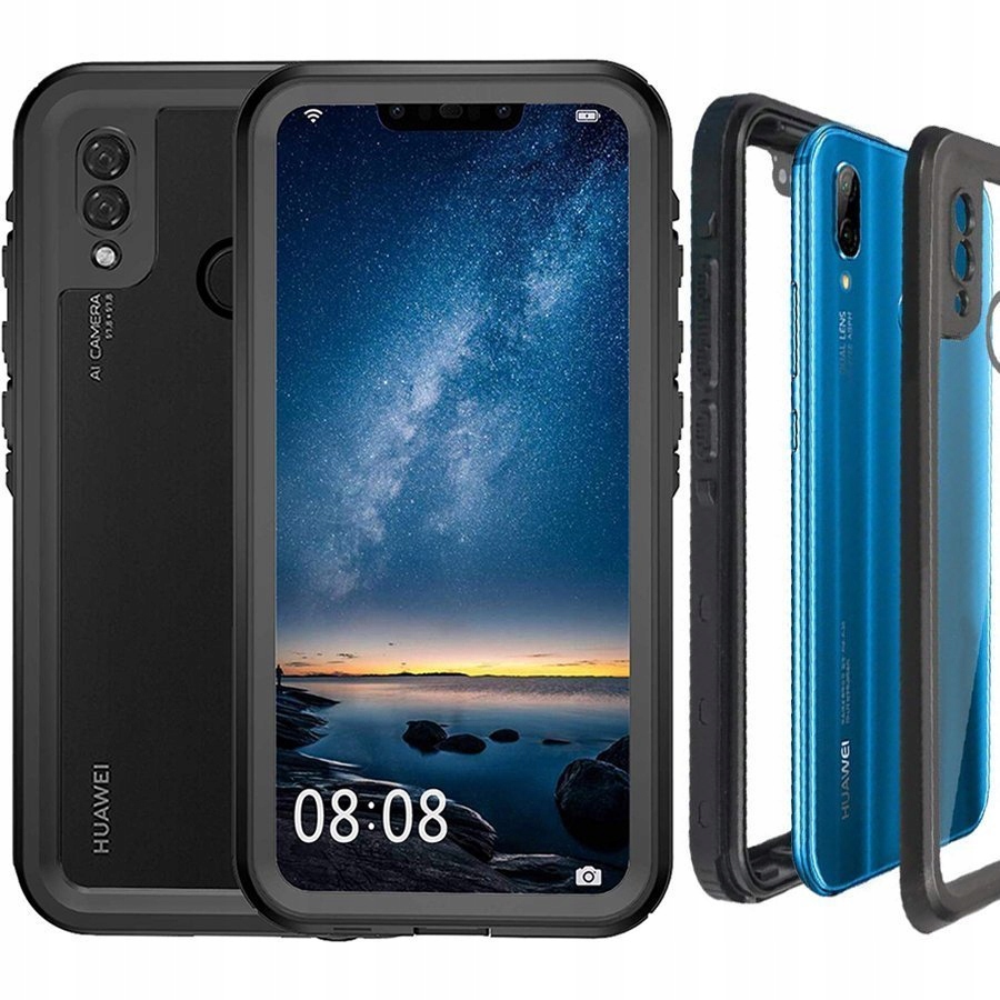 

Etui Wodoodporne Pancerne IP68 Do Huawei P20 Lite