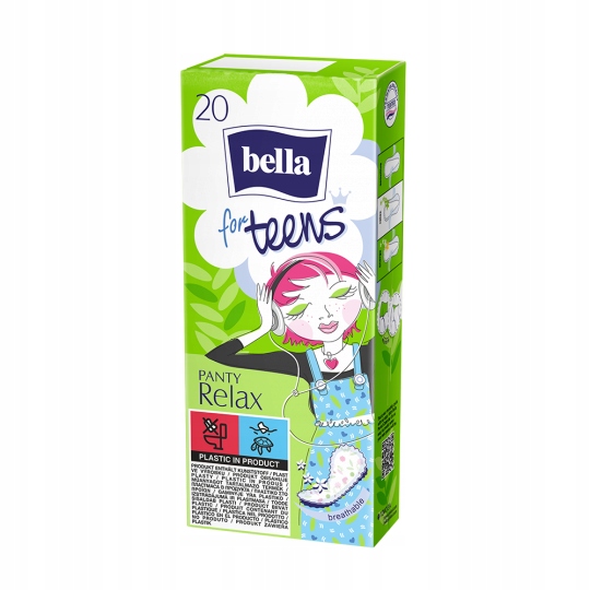 

Wkładki Bella For Teens Relax Mixform 20szt.