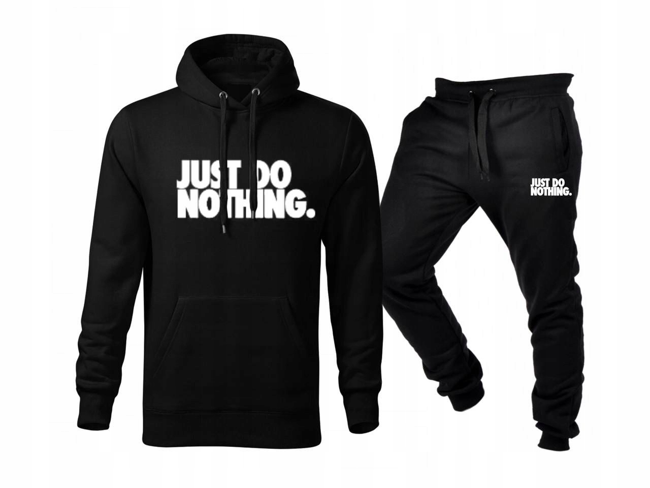 Tepláková Souprava Teplákovka Just Do Nothing Mikina A Kalhoty Černá M