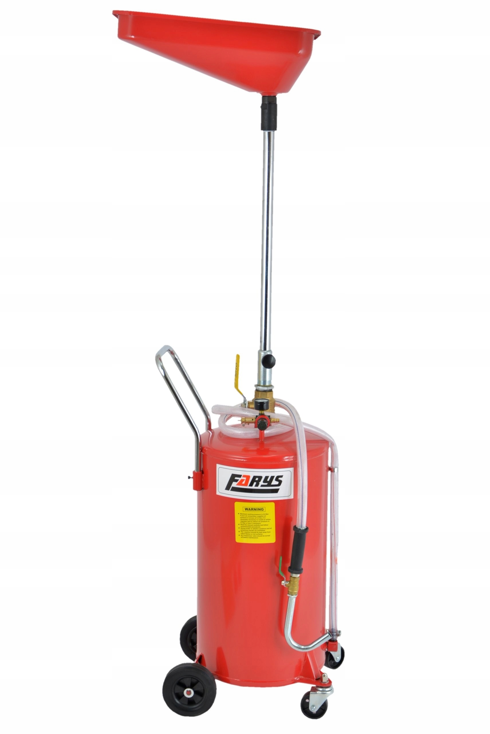 Zlewarka odsysarka pneumatyczna do oleju 70l