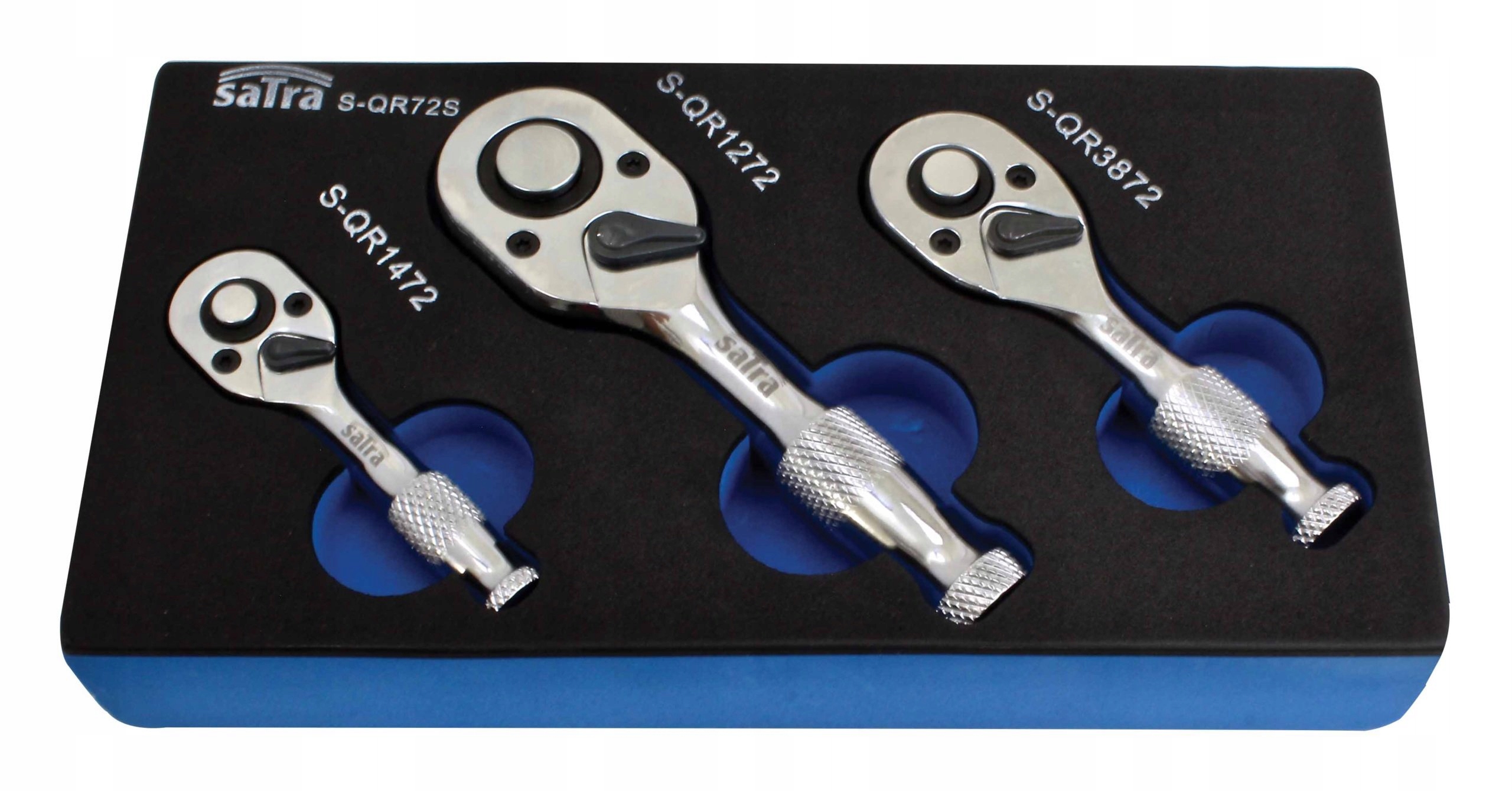 Grzechotki Mini – 3SZT. 1/4″; 3/8″; 1/2″ S-QR72S