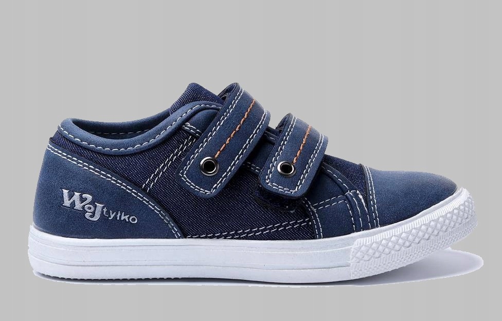 Półbuty chłopięce WOJTYŁKO Granatowe