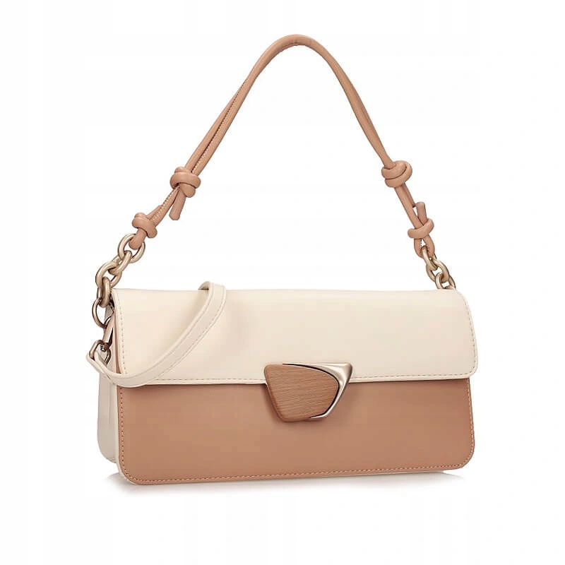 Dámská kabelka Hispanitas BV264529 C001 béžová psaníčko přes rameno