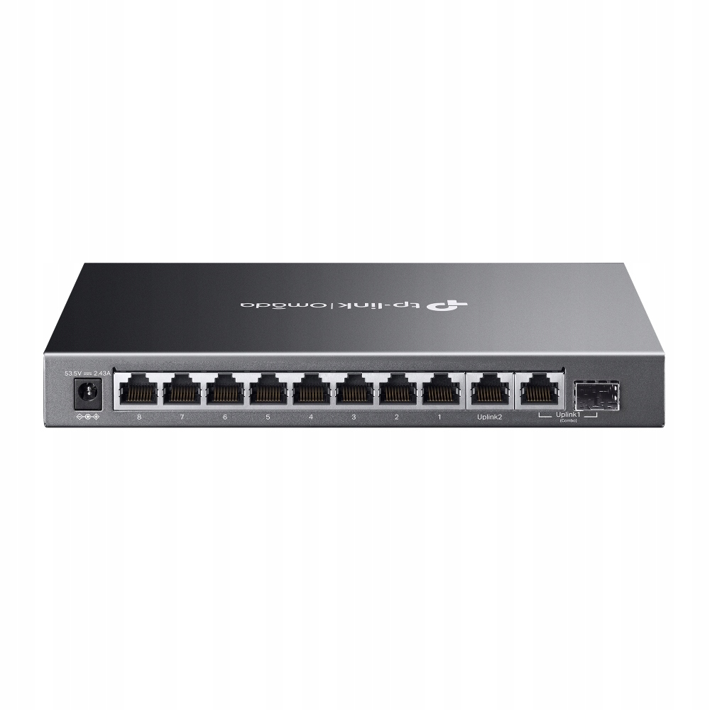 TP-Link ES210GMP, Omada 10-Port Gigabit Easy Managed Switch, 1x Glan, 1x Sf