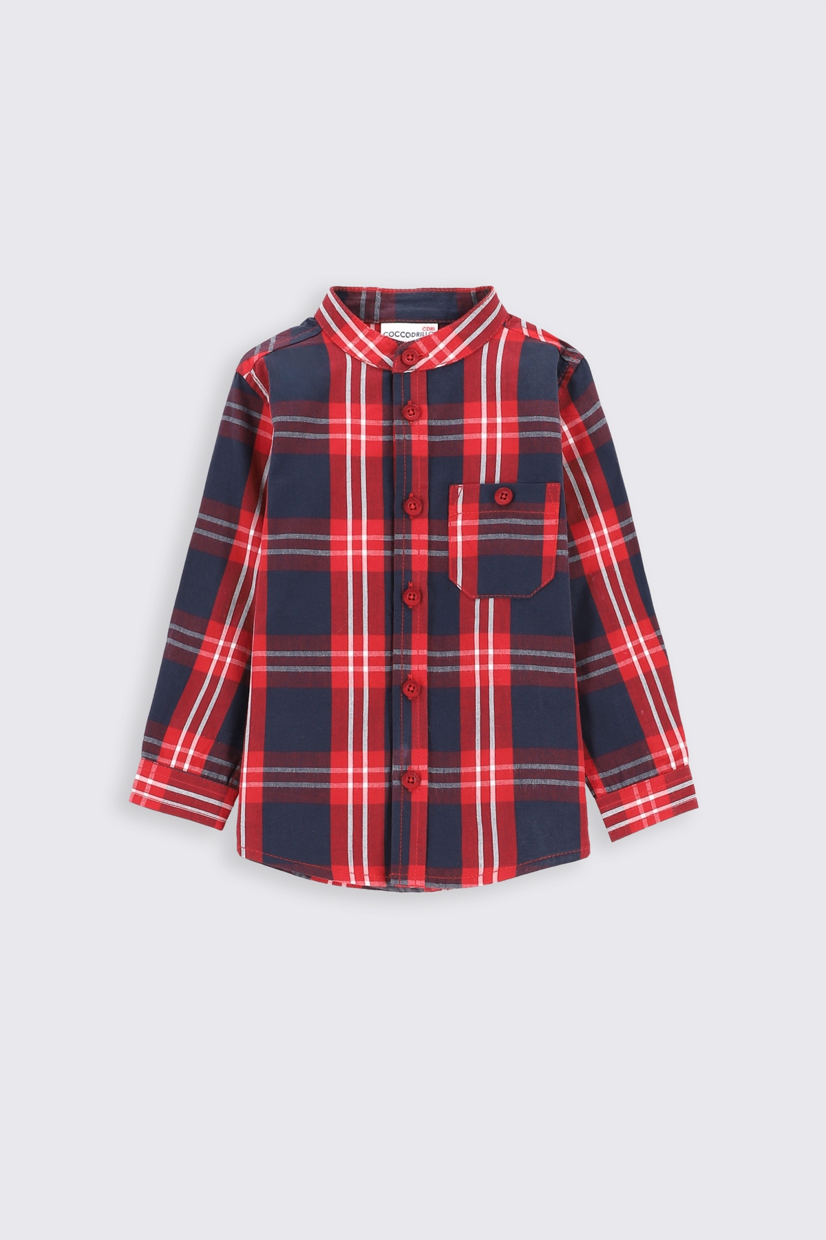 Chłopięca koszula w kratkę 74 Coccodrillo