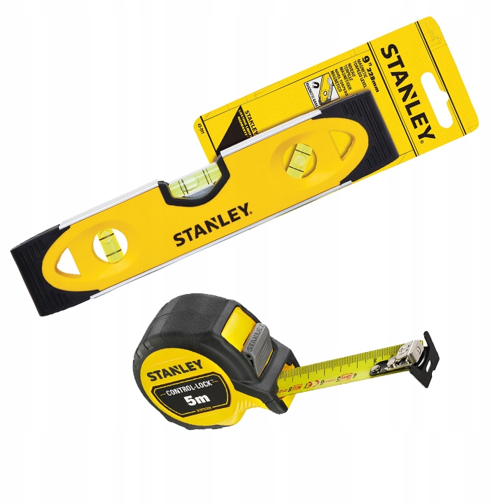 Vodováha libela Stanely 23 cm Svinovací metr 5 m