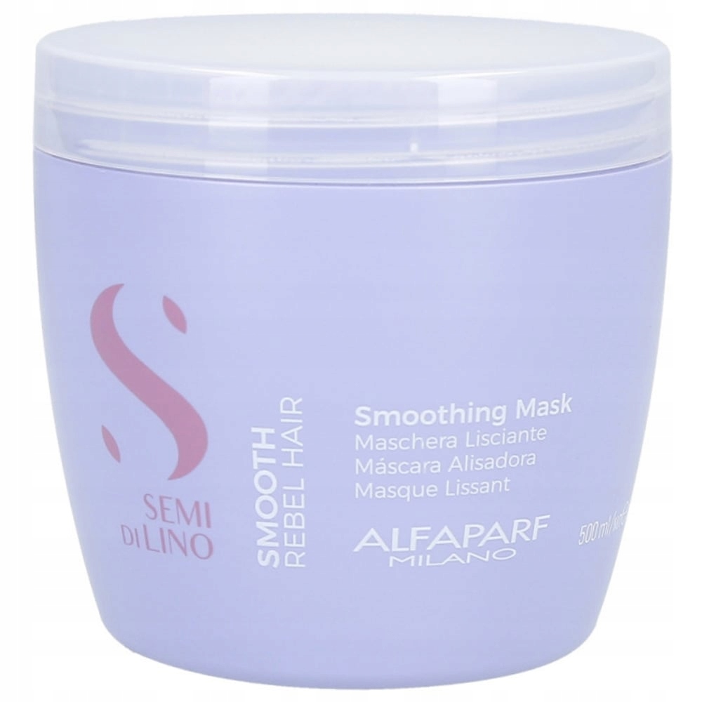 Alfaparf Semi Di Lino Smooth Vyhlazující maska na vlasy 500 ml