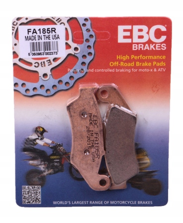 KLOCKI HAMULCOWE EBC HONDA CRF 250 R KAWASAKI KX 450 F 450 KLX 300 R PRZÓD