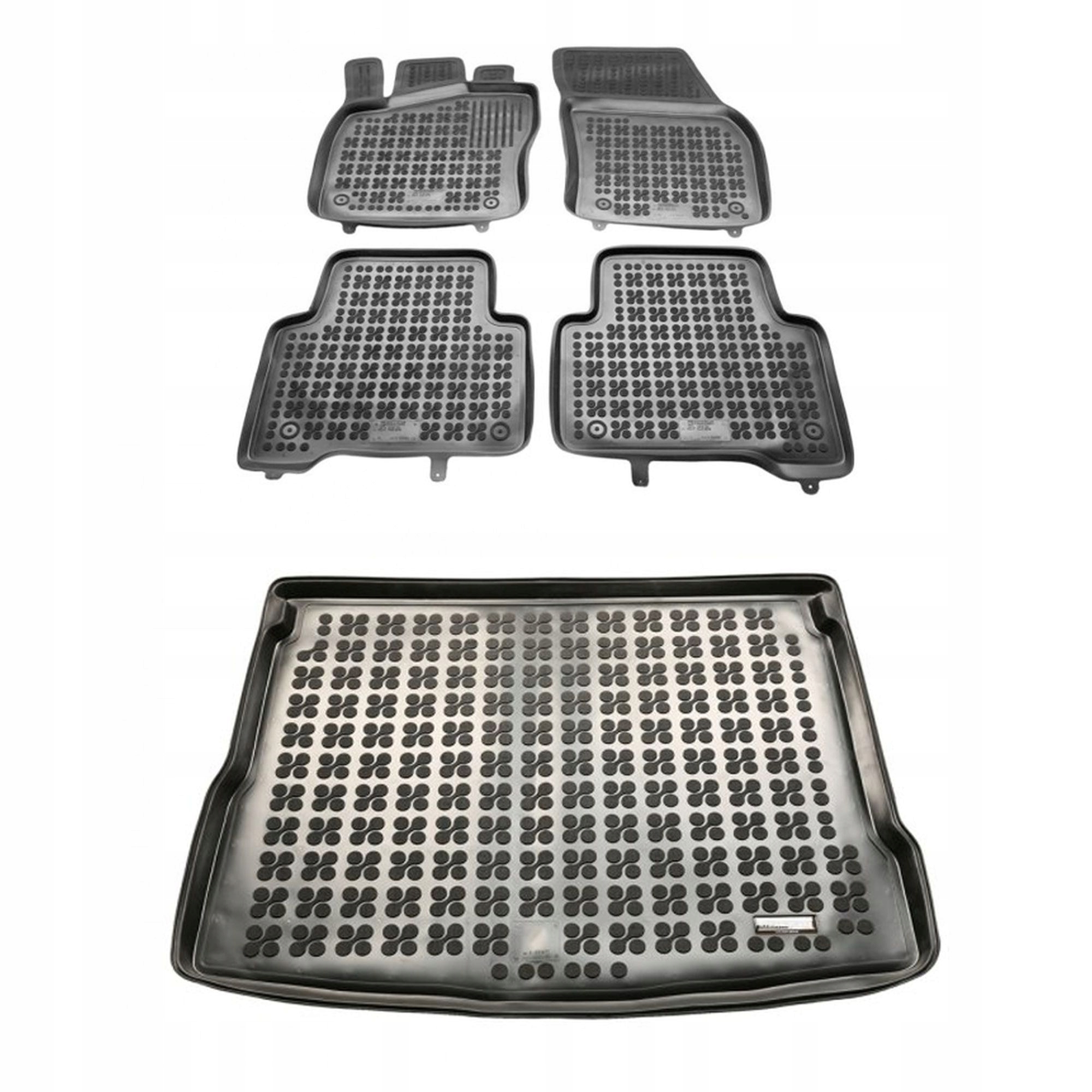 Gumowy zestaw dywaniki i mata Volkswagen Tiguan II od 2015 górna podłoga ba