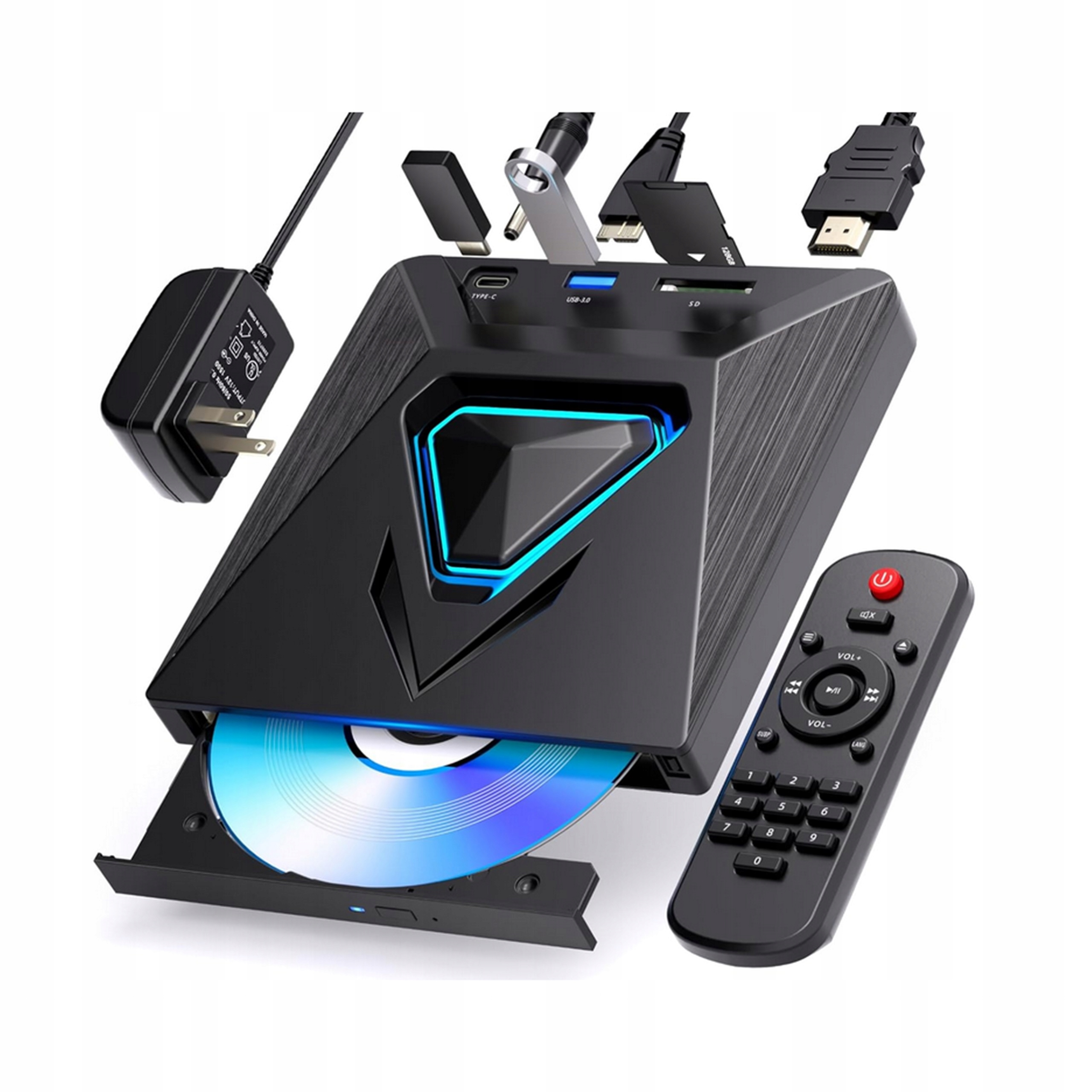 Nagrywarka DVD Plug And Play Dla Windows I Macos Kompatybilna