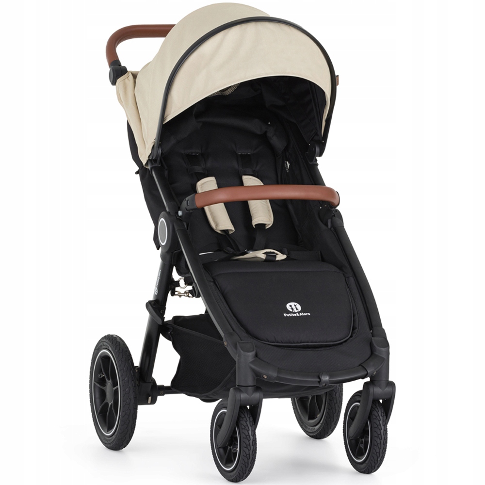 Petite&Mars Street2 Air Oak wózek spacerowy do 22kg Sahara Beige