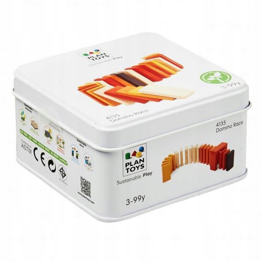 MINI DOMINO WYŚCIG GRA ZRĘCZNOŚCIOWA - PLAN TOYS
