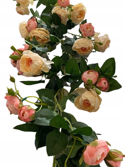

xxl Girlanda z kwiatów róży 125 cm