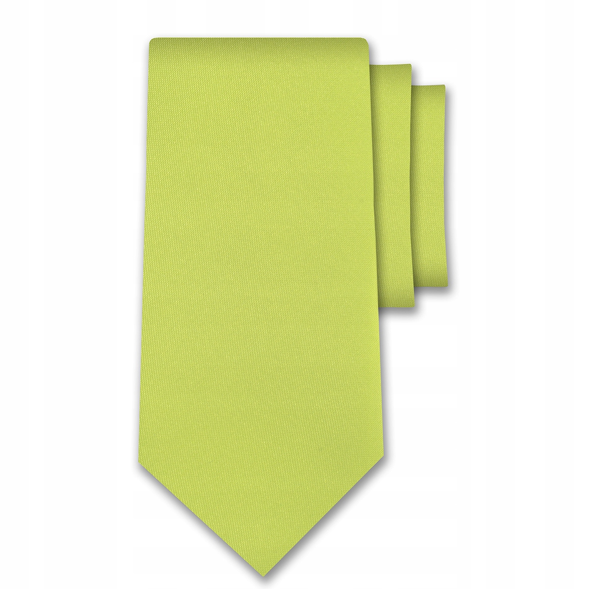 ZIELONY PISTACJA KRAWAT GŁADKI WĄSKI ŚLEDZIK SLIM