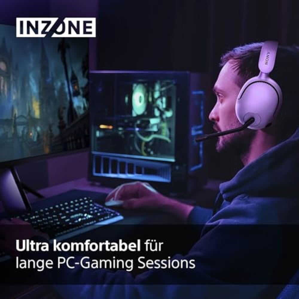 SONY INZONE H5 Wireless Gaming Headset 360 Sound for PC & PS5 Słuchawki — miniatura 4
