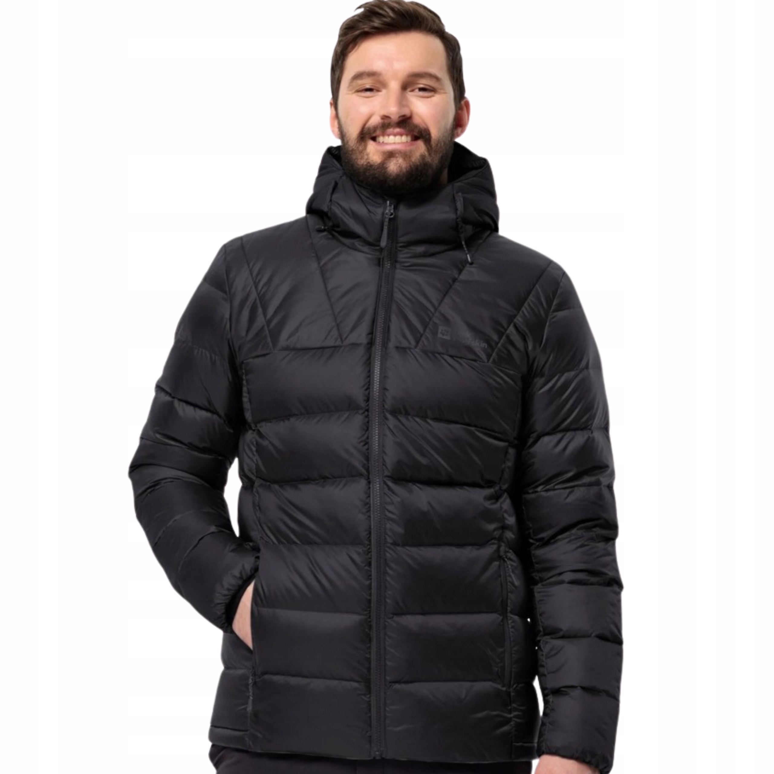 Męska Kurtka Puchowa Jack Wolfskin Zimowa Pertex Kaczy Puch 700 M