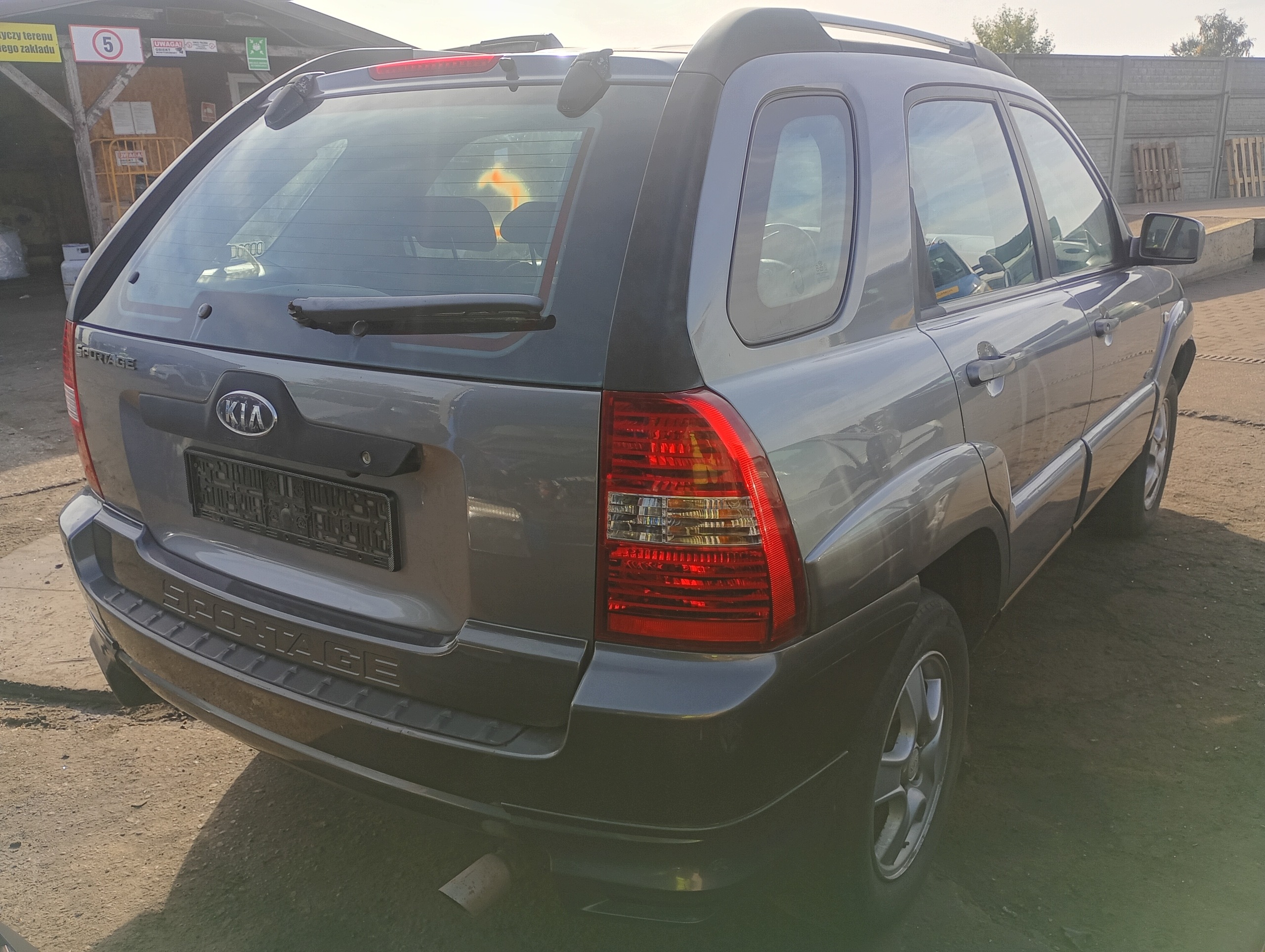 bumper rear rear part Kia Sportage 2 II 04-10 code lakieru S4