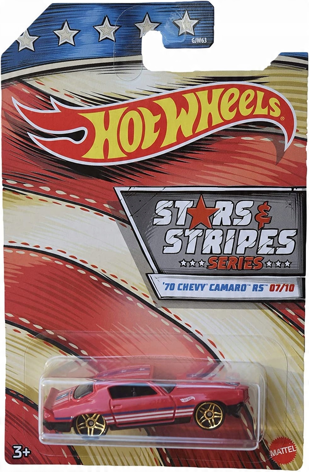 

Hot Wheels Stars & Stripes '70 Chevy Camaro Rs