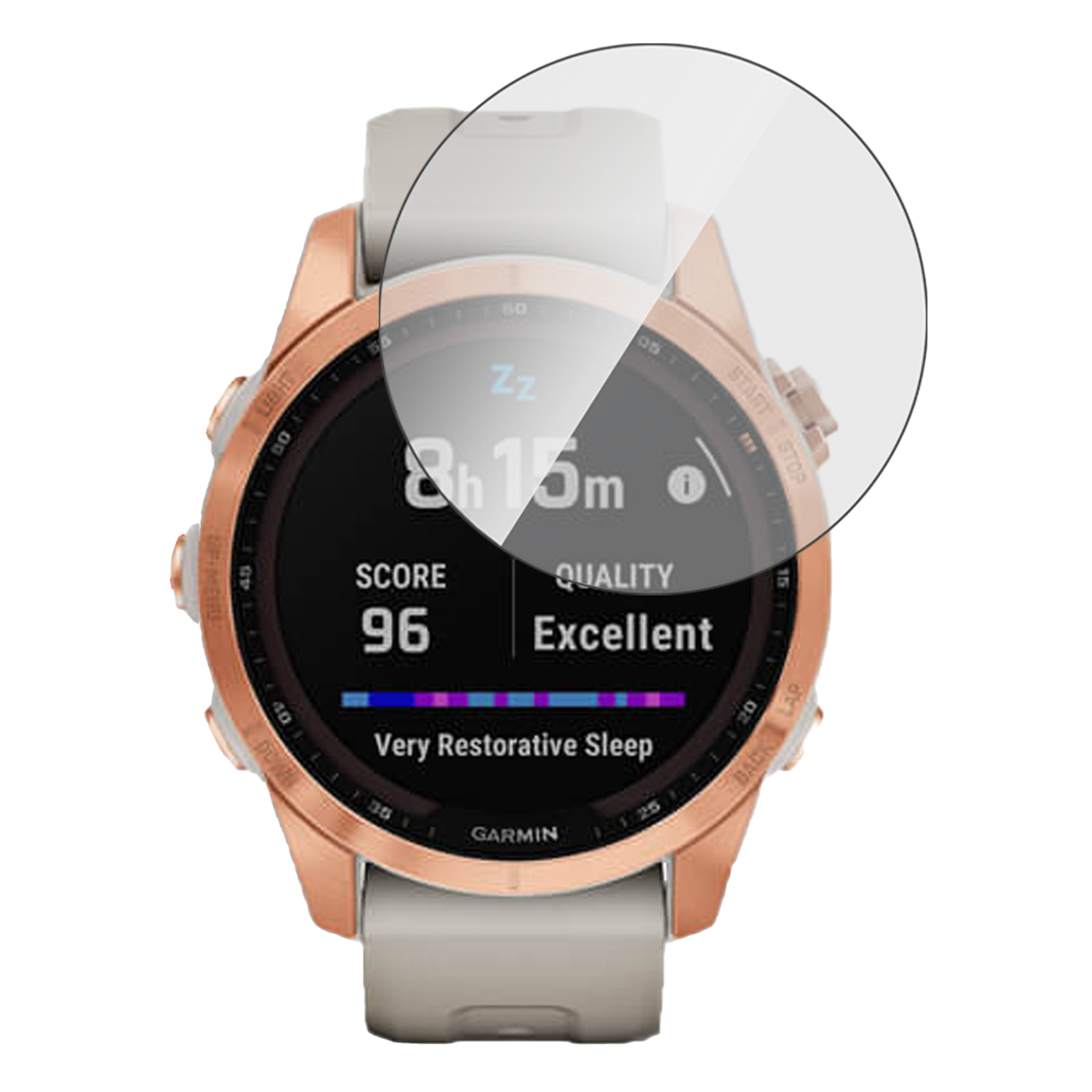 

Szkło hybrydowe do Garmin Fenix 7s