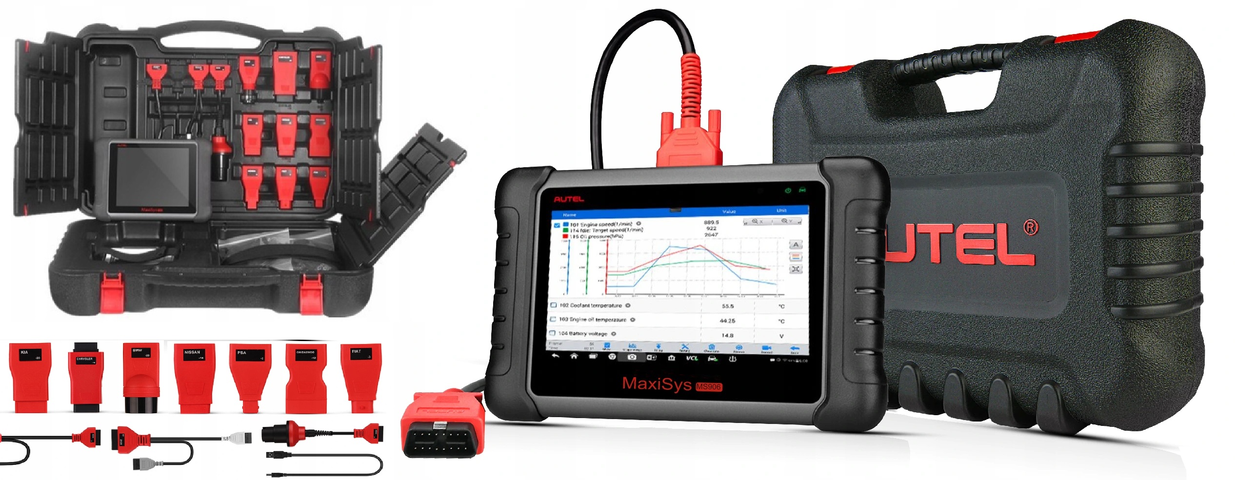 Tester Diagnostyczny Autel MS906 PL Dealer j.PL Kod producenta Interfejs Komputer MaxiSYS MS906S