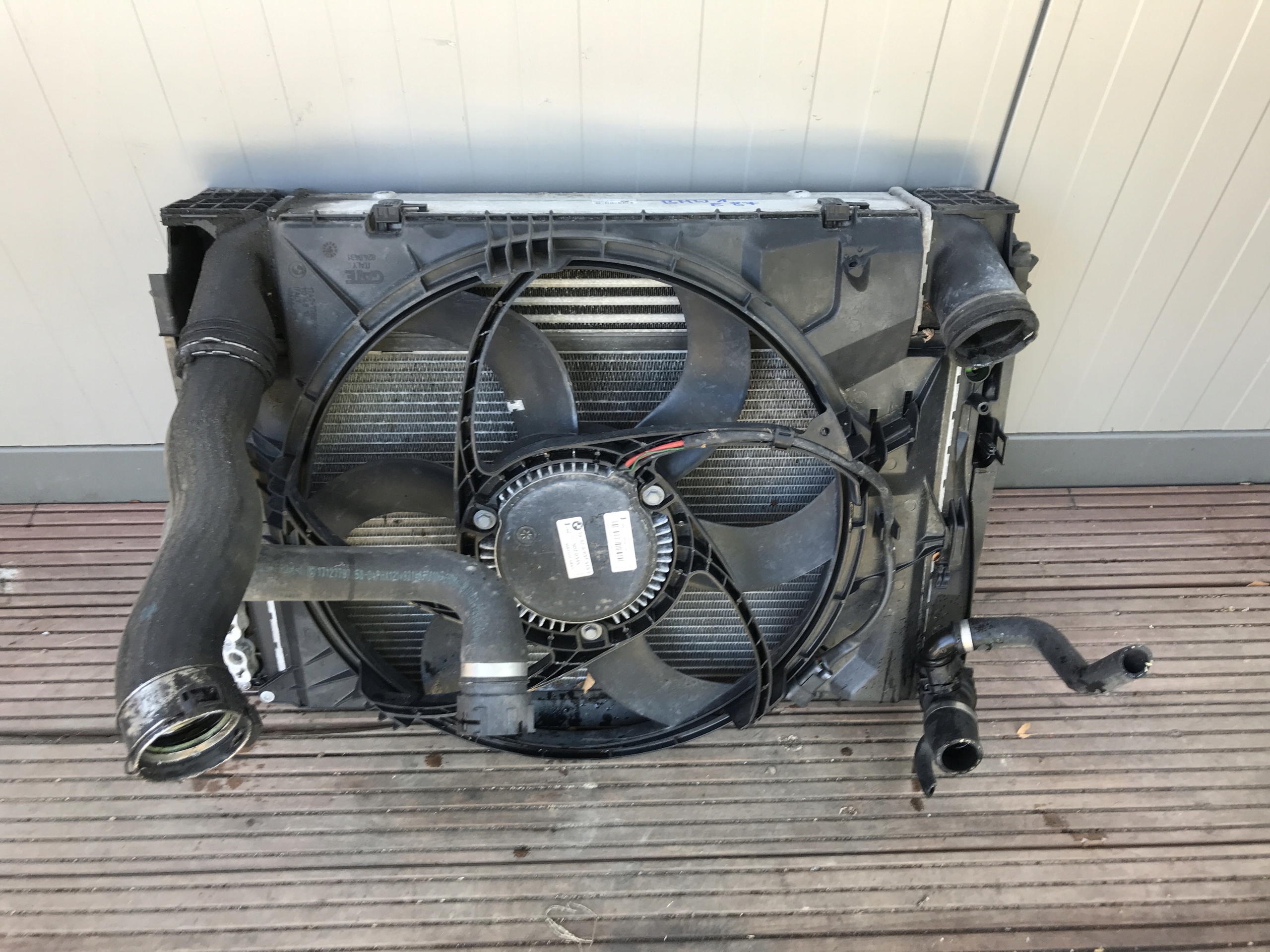 ventilátor chladič KOMPLET BMW 1 E87 2.0D