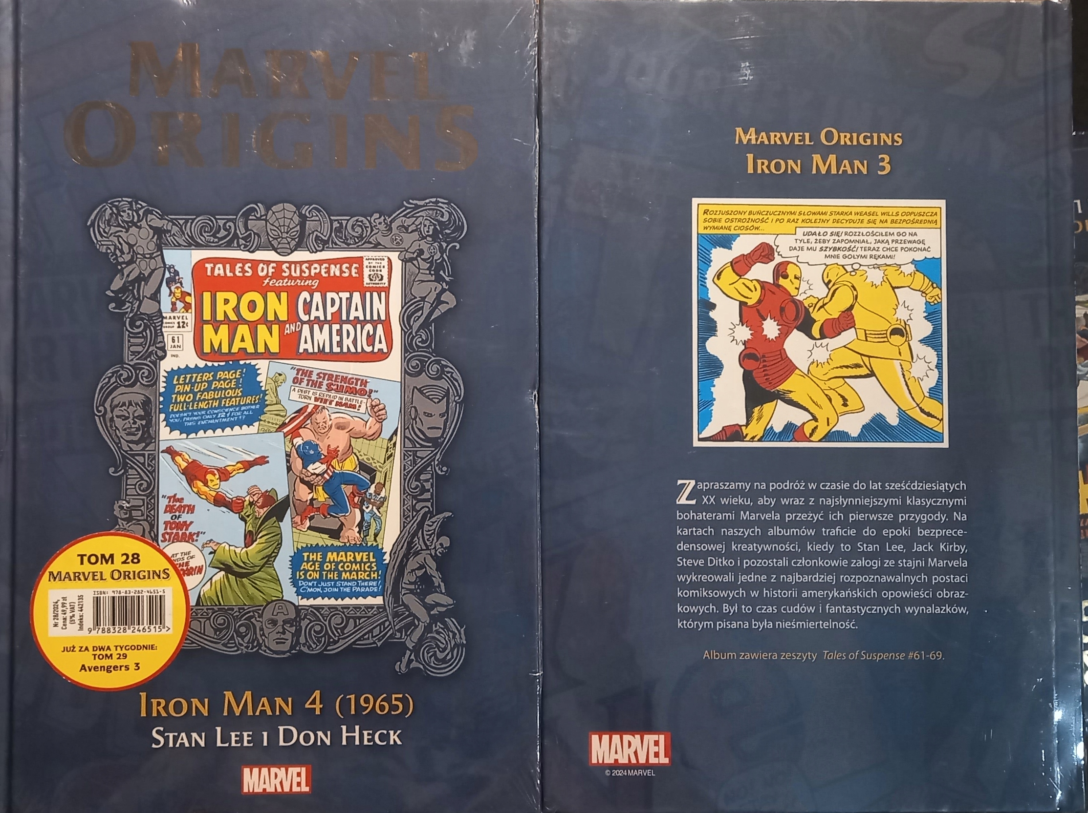 MARVEL ORIGINS 28 IRON MAN 4 (1965)