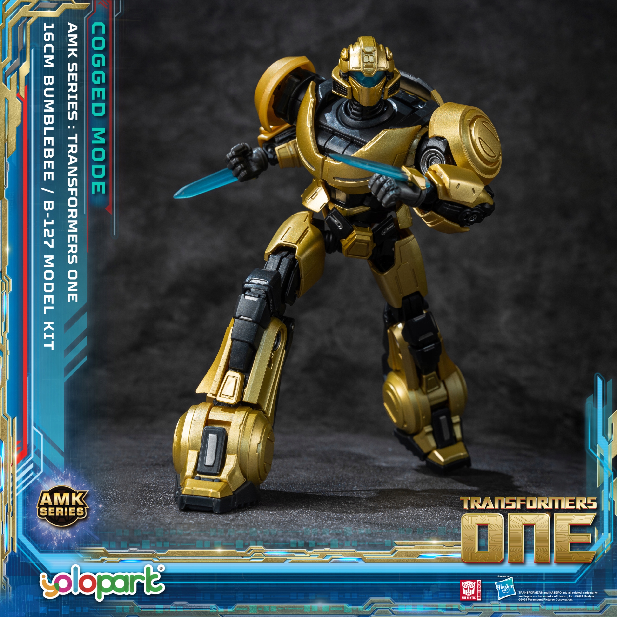 Transformers Figurka B-127 Bumblebee w trybie zębatym z serii Amk Yolopark