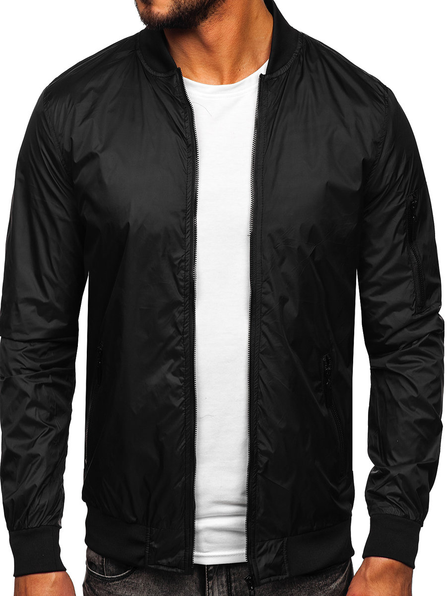 

Kurtka Męska Bomberka Czarna 5M708 DENLEY_2XL