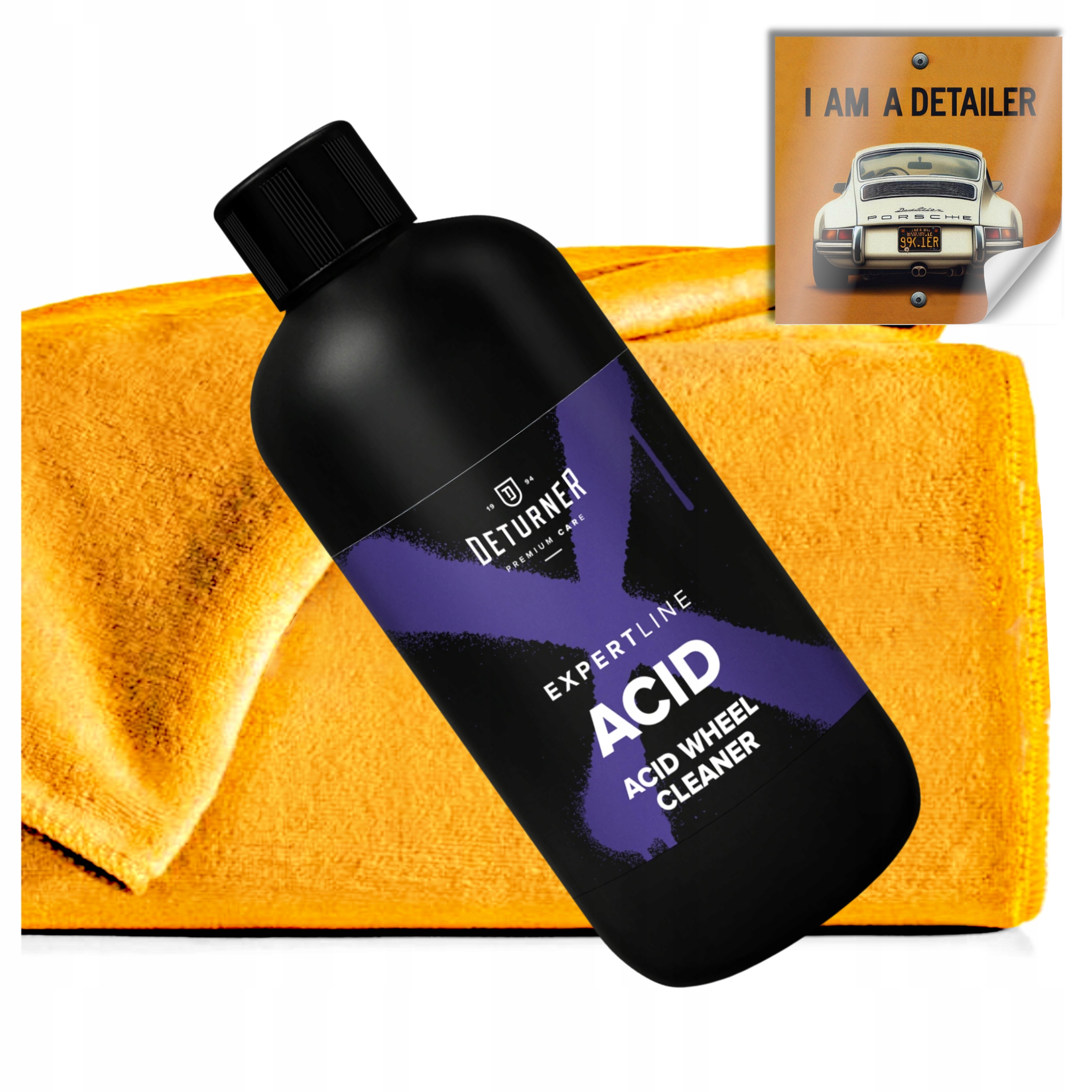 Deturner El Acid Wheel Cleaner Kwasowy Płyn Kwas do Czyszczenia Felg 500ml