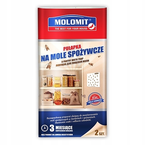 

Molan Molomit Pułapka Na Mole Spożywcze 2 Szt