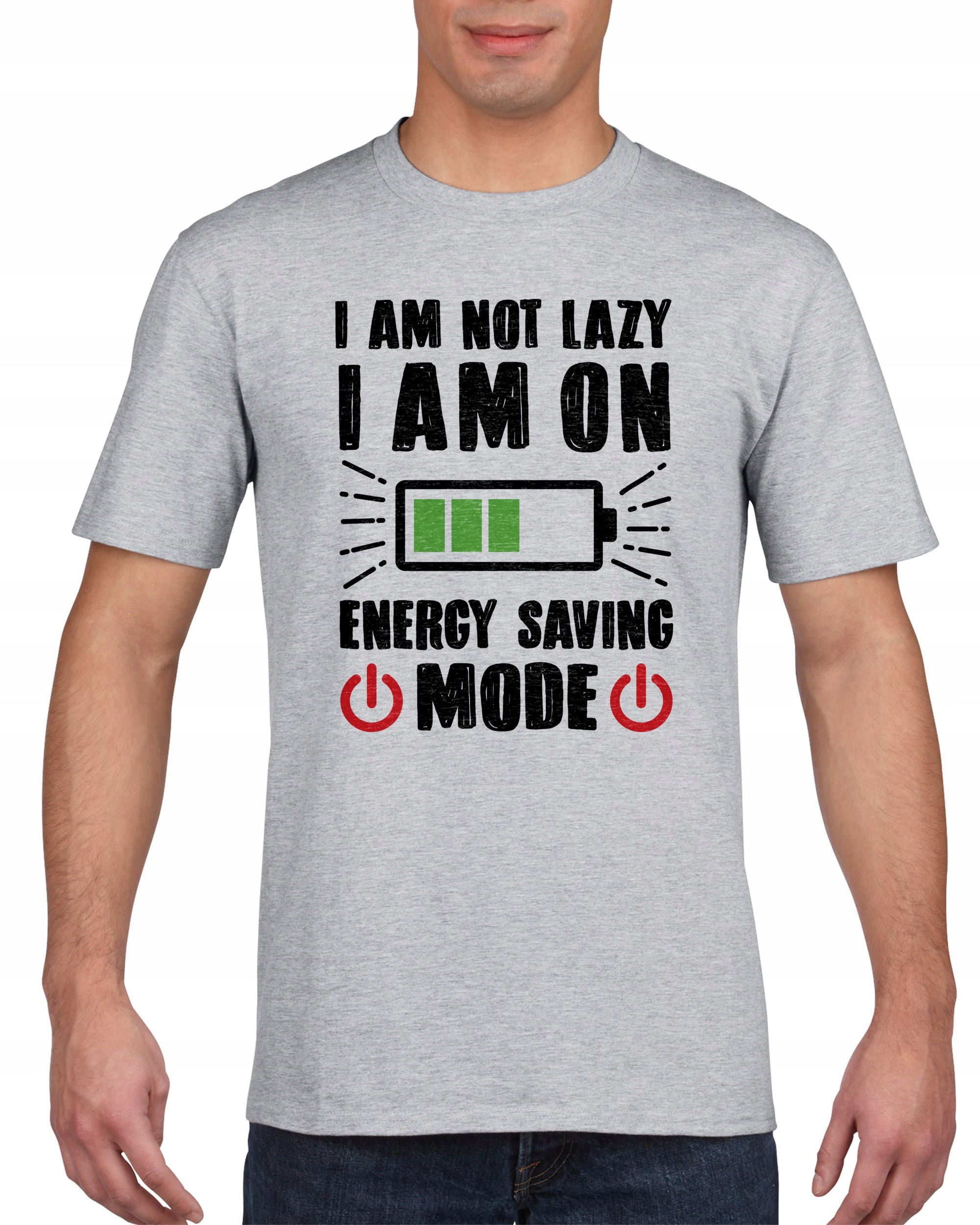 

Koszulka męska I'm not lazy XL