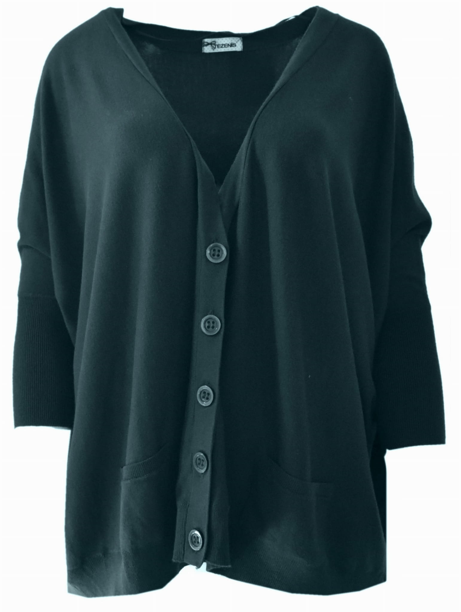 

Tezenis sweter oversize kardigan luźny zielony M