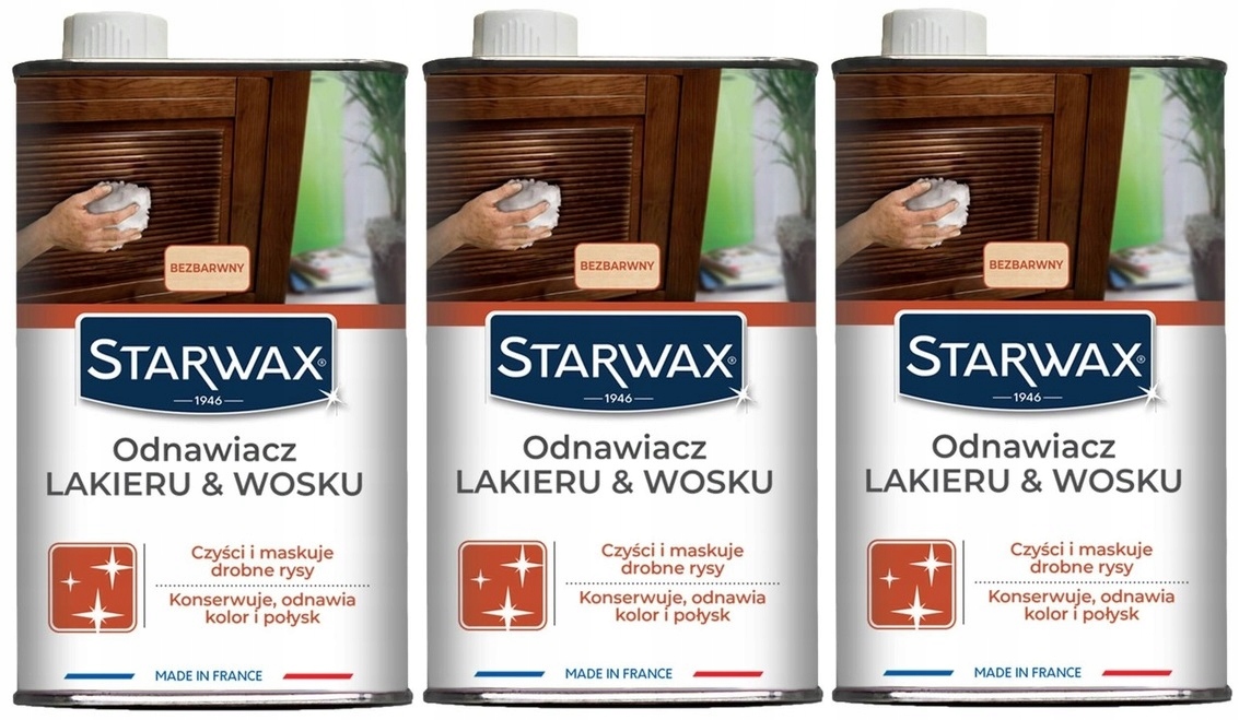 Levně 3xSTARWAX Obnovovač Laku 500 ML