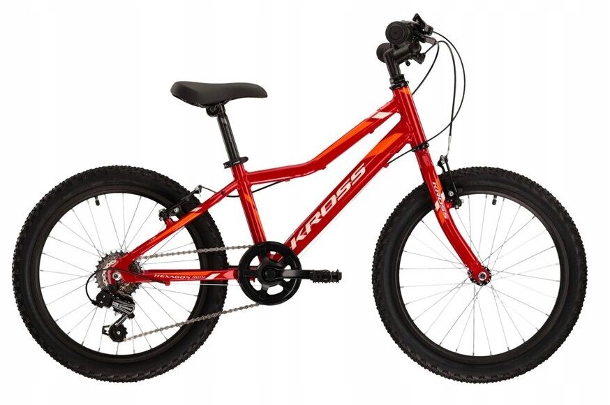 Rower Kross Hexagon Mini 1.0 (20'') czerwony/biały