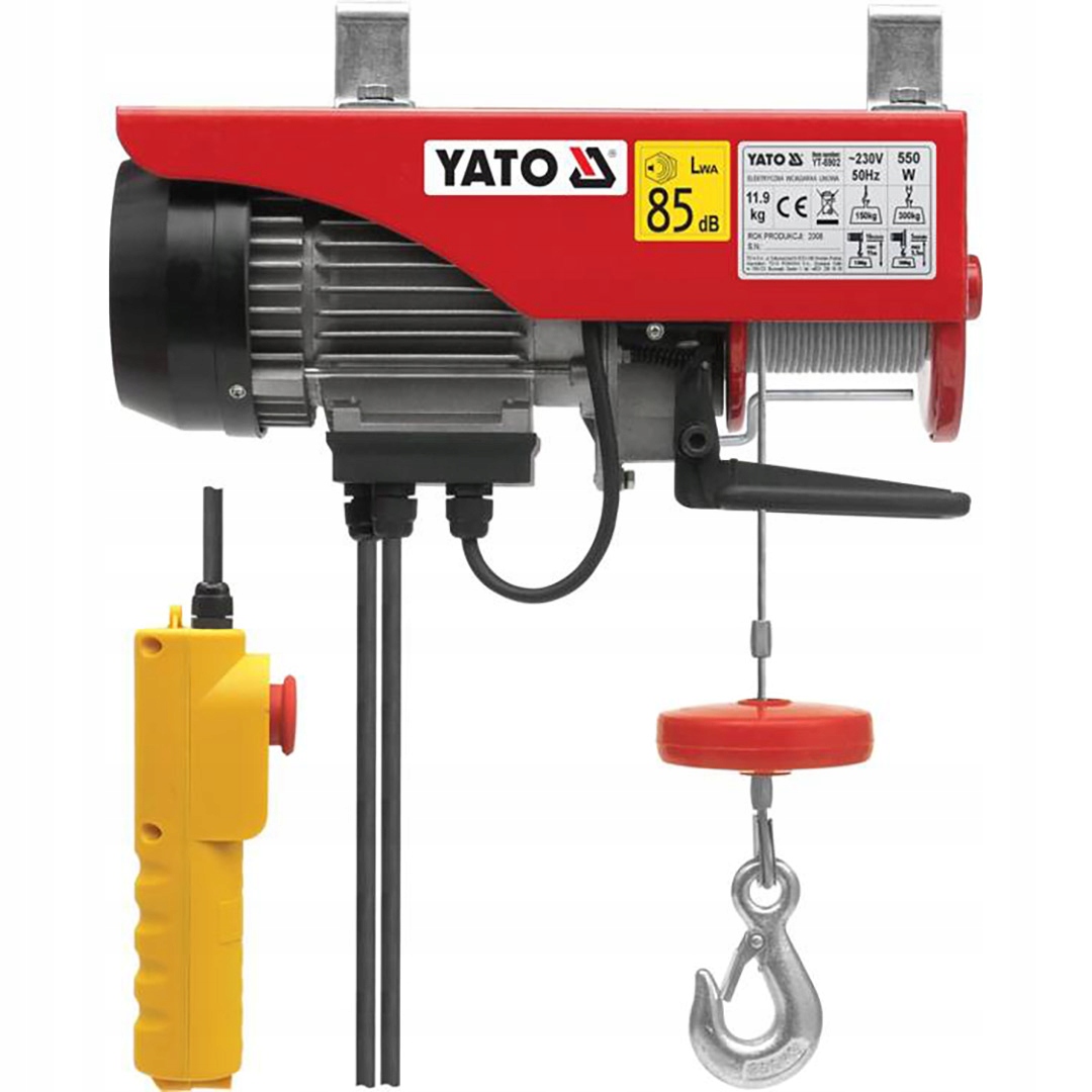 ELEKTR. WCIĄGNIK LINOWY 550W 150/300KG