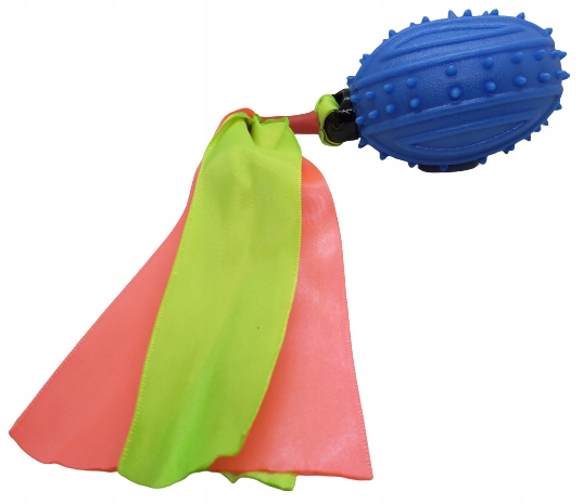 

gumowy gryzak jajo z piszczałką - wielkość 28 cm