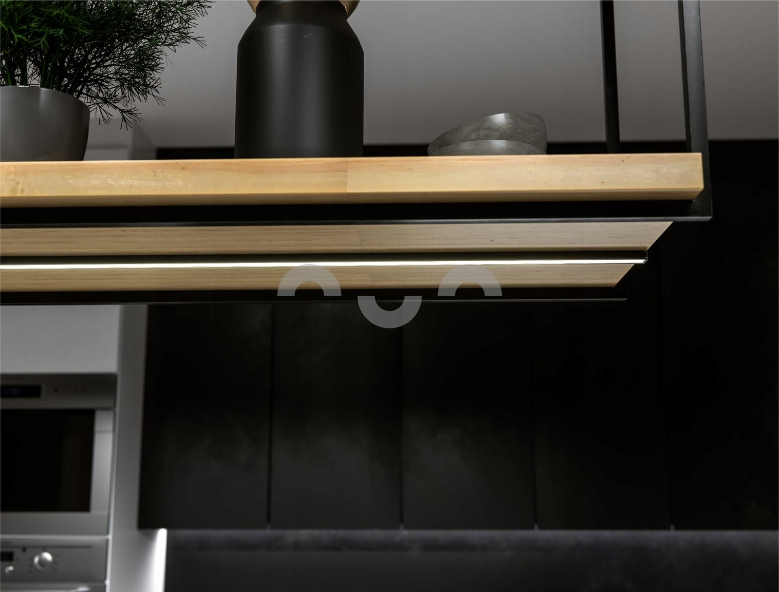 PROFIL LED DUAL 3m SZEROKI NA 2 TAŚMY LED BIAŁY 3M Z KLOSZEM PMMA Kod producenta PROFIL DO LED TYP DUAL BIAŁY LAKIEROWANY 3m