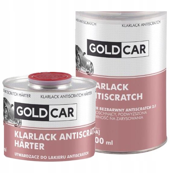 Goldcar lakier bezb Klarlack Antiscratch utw 1,5 l