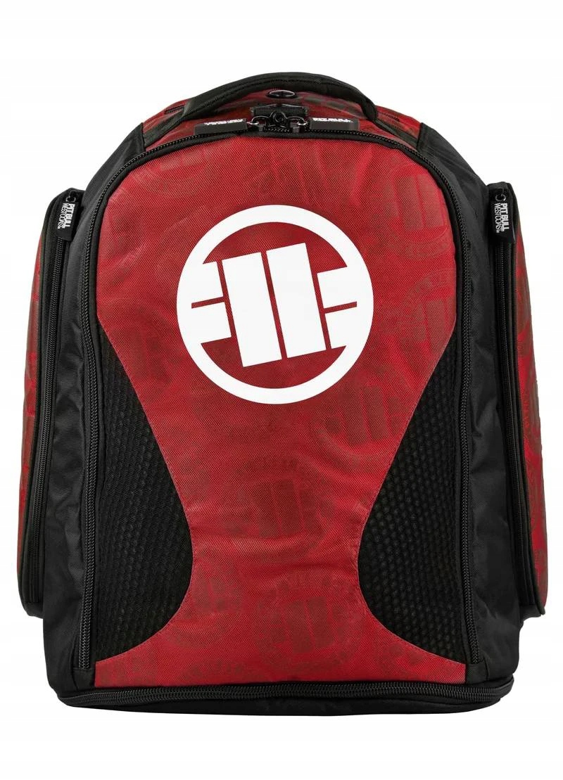 Pitbull Batoh Velký Logo Červený