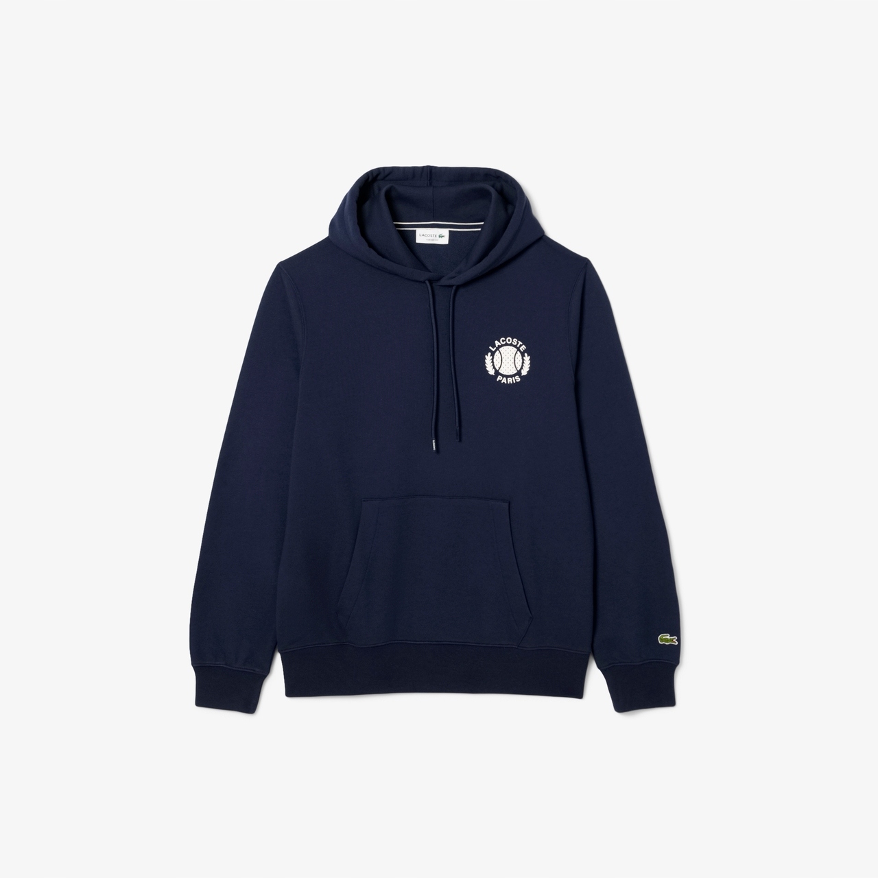 Lacoste Pánská Mikina Tennis Print Hoodie Navy 5-L