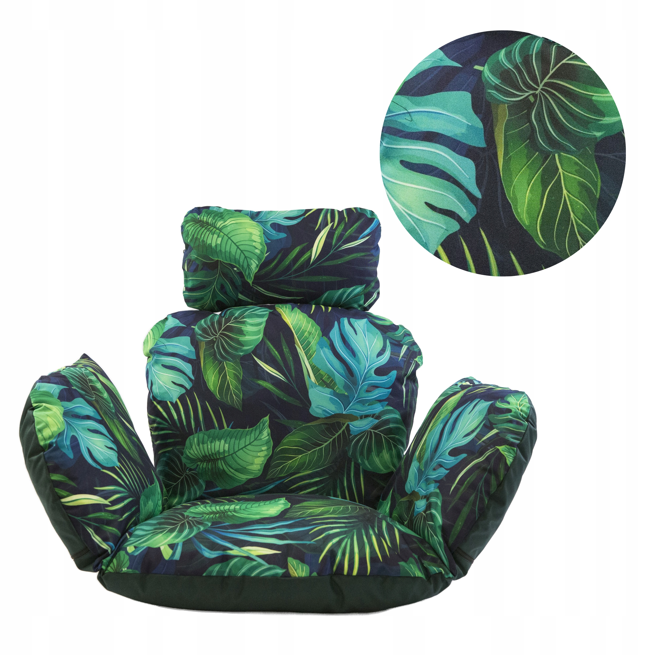 Voděodolný Polštář Na Závěsné Křeslo Zahradní Kokon Houpačka Houpačka 107