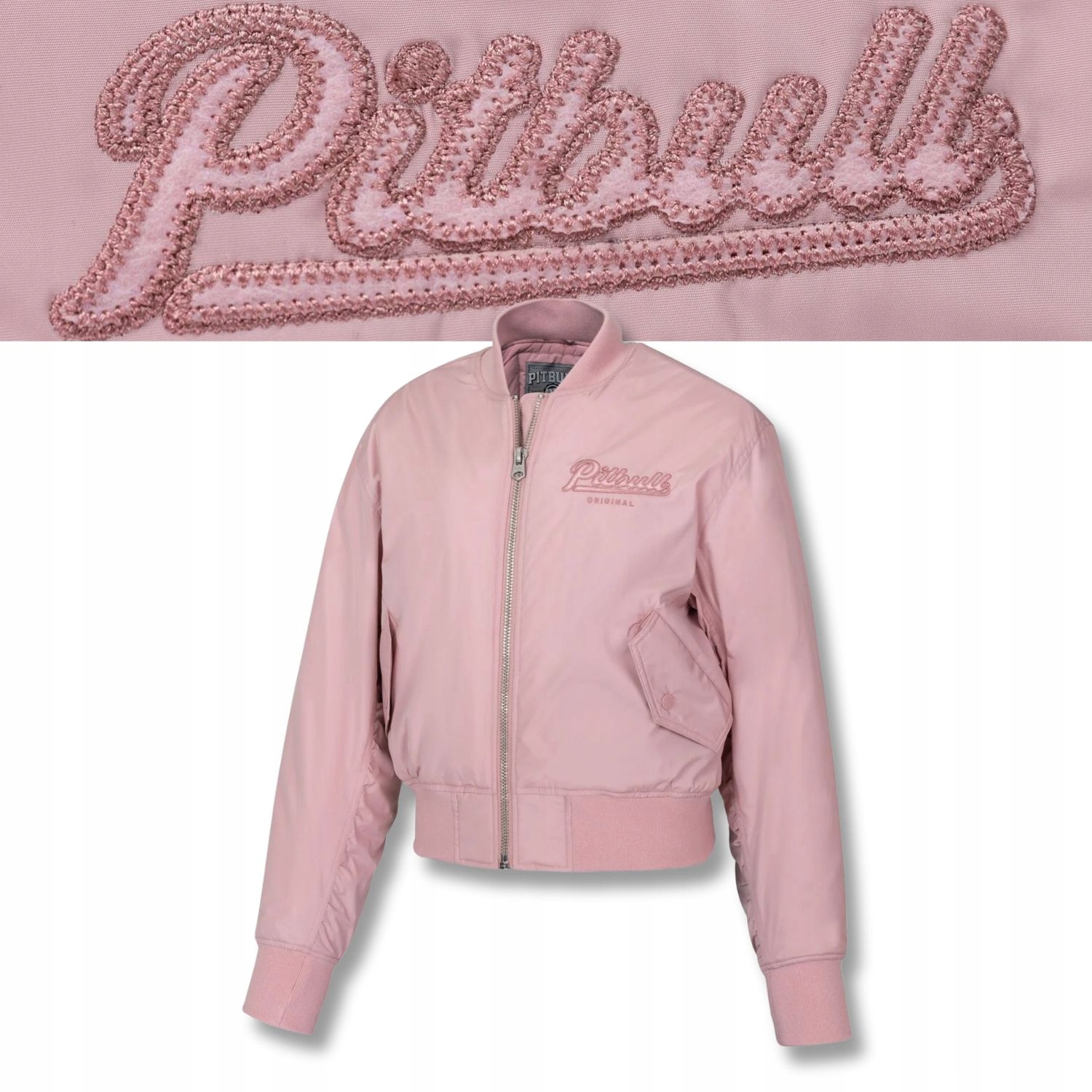 Dámská přechodová bunda Oversize Pitbull Angel Bomber, volný střih