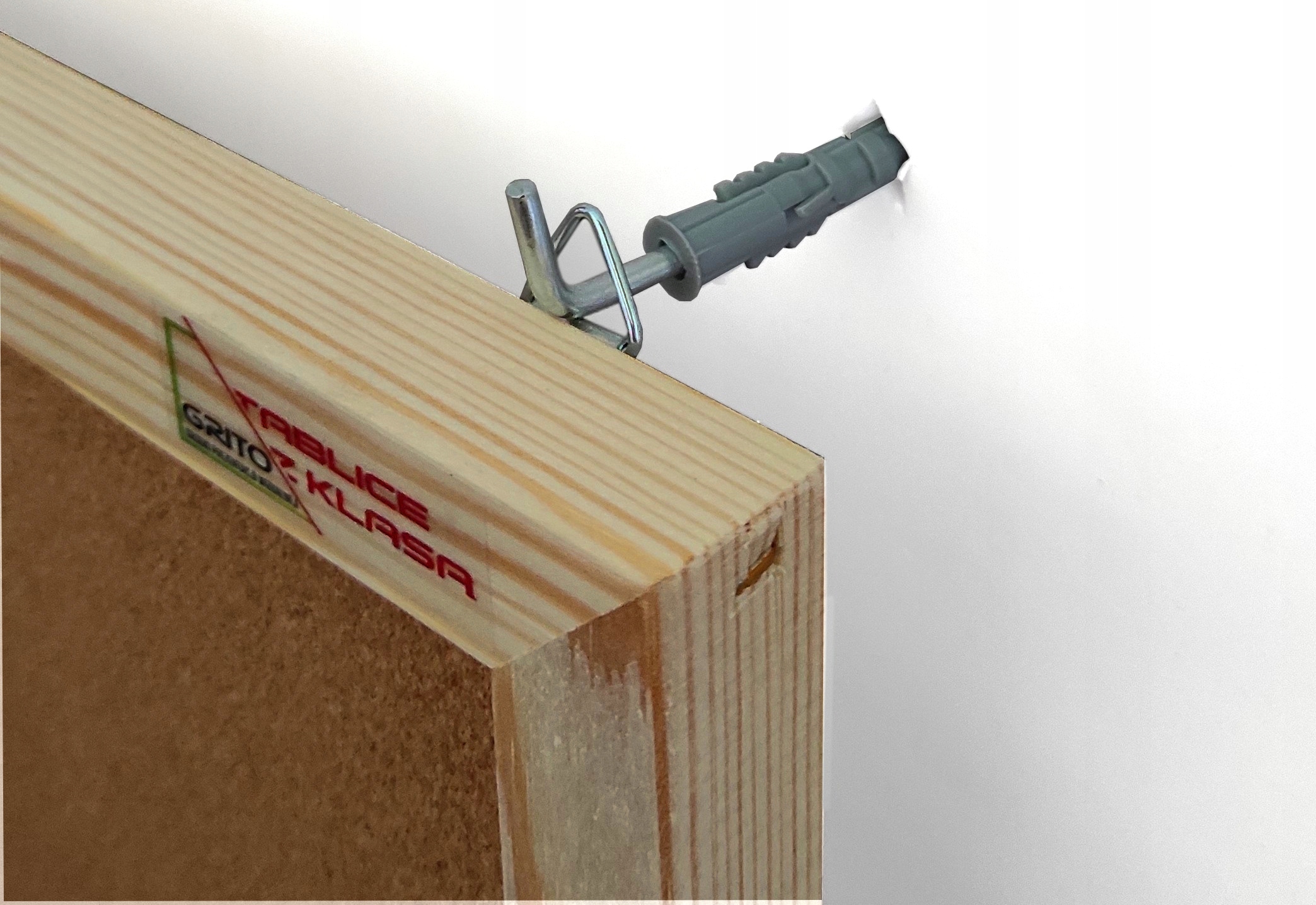 Tablica korkowa 50x40 cm.40x50, super jakość ! GRATIS Pinezki Rodzaj tablicy wyklejane